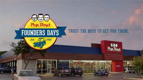 PepBoys Founders Days TV Spot, 'Tires and Wiper Blades'