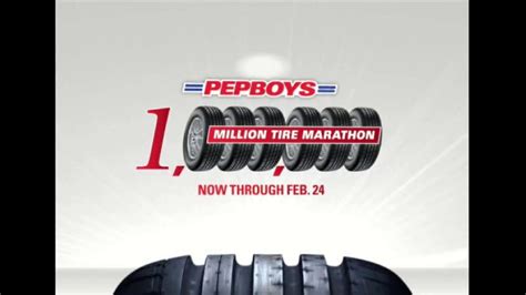 PepBoys Million Tire Marathon TV Spot created for PepBoys