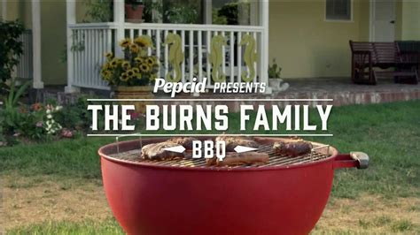 Pepcid Complete TV Spot, 'The Burns Family BBQ' Featuring Richard Riehle featuring Mike Bridenstine