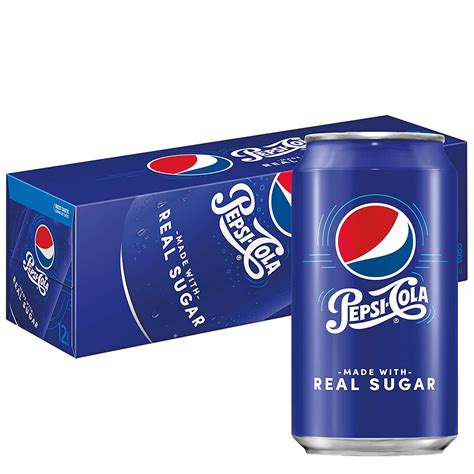 Pepsi Cola Made with Real Sugar
