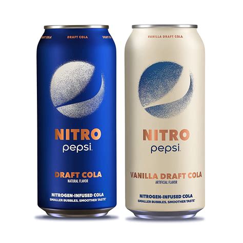 Pepsi Nitro Pepsi Draft Cola logo