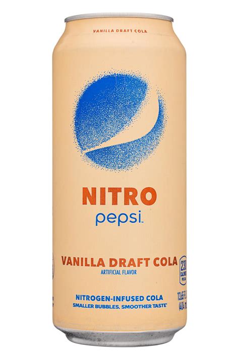 Pepsi Nitro Pepsi Vanilla Draft Cola logo