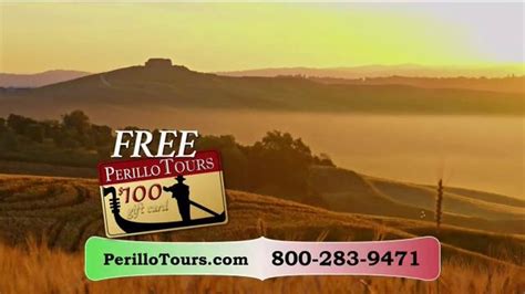 Perillo Tours TV commercial - Dont Wait Until Its Too Late