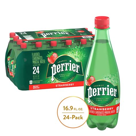 Perrier Sparkling Water Strawberry logo