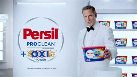 Persil ProClean OXI Power Discs TV Spot, 'Descubre una limpieza profunda' con Peter Hermann