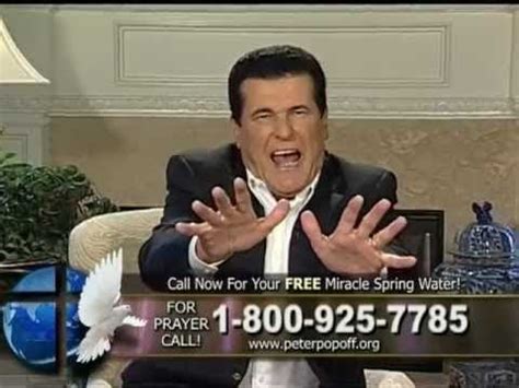 Peter Popoff Ministries Miracle Mixture commercials