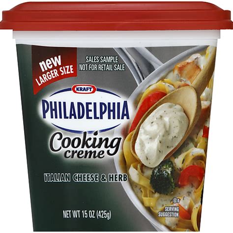 Philadelphia Italian Cheese & Herb Cooking Creme