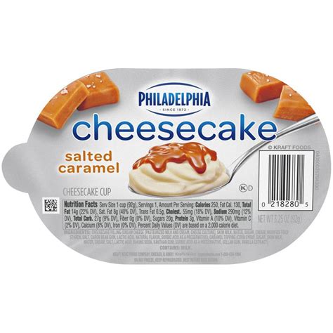 Philadelphia Salted Caramel Cheesecake Cups logo