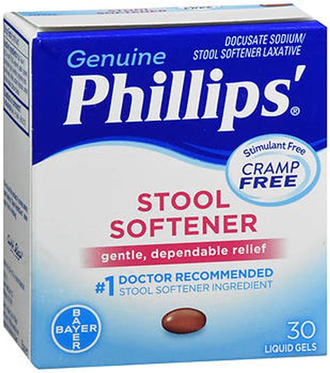 Phillips Relief Stool Softener logo