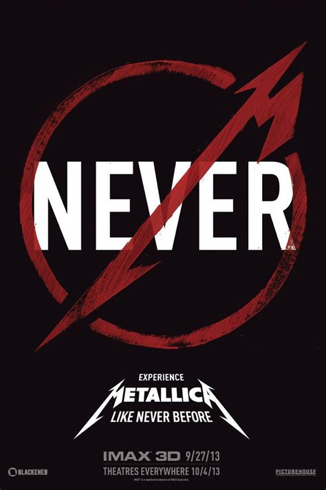 Picturehouse Films Metallica: Through the Never logo