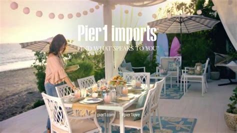 Pier 1 Imports TV commercial - Take Entertaining Outdoors
