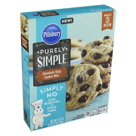 Pillsbury Purely Simple Chocolate Chip Cookie Mix commercials