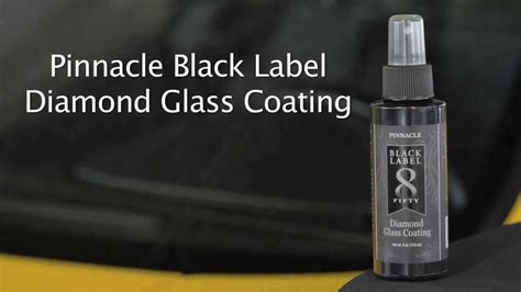 Pinnacle Waxes and Polishes Black Label Diamond Paint Coating commercials