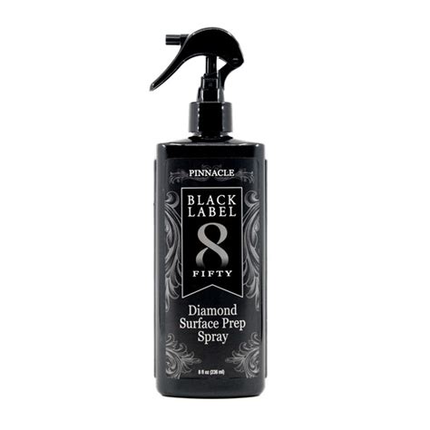 Pinnacle Waxes and Polishes Black Label Diamond Surface Prep Spray logo