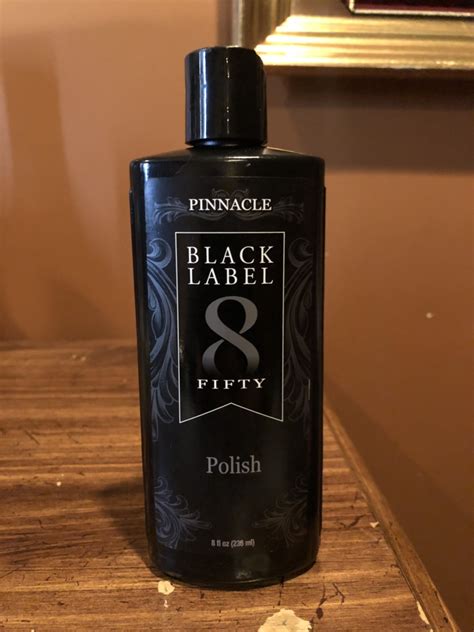 Pinnacle Waxes and Polishes Black Label logo