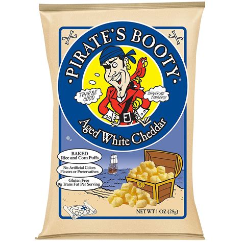 Pirate Brands Pirate's Booty Aged White Cheddar commercials