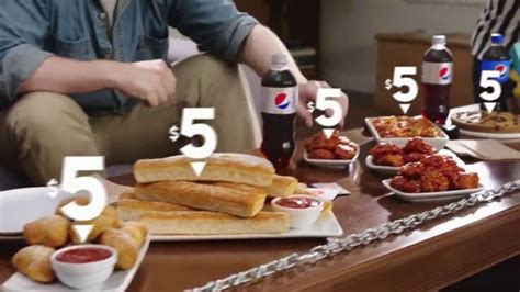Pizza Hut $5 Lineup TV commercial - Best Sides