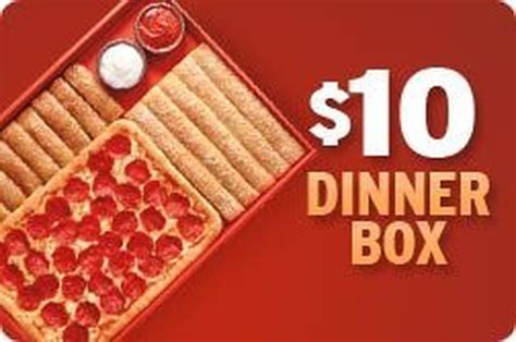 Pizza Hut Any Dinner Box commercials