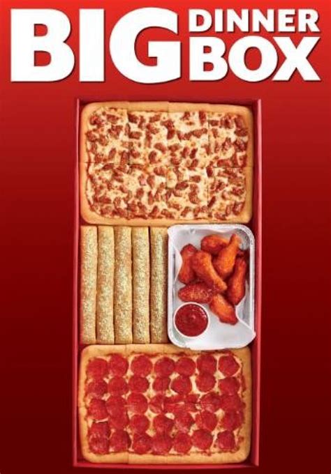 Pizza Hut Big Dinner Box commercials