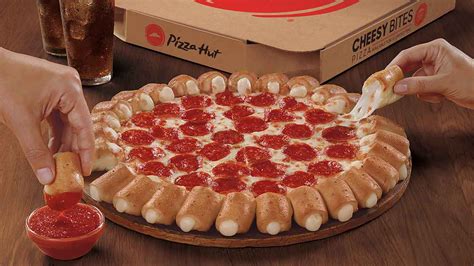 Pizza Hut Cheesy Bites commercials