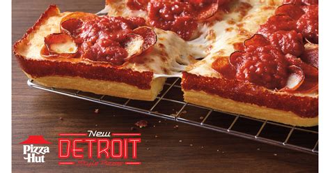 Pizza Hut Create Your Own Detroit Style Pizza logo
