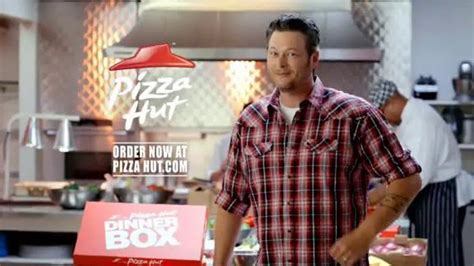 Pizza Hut Dinner Box TV Commercial Featuring Blake Shelton