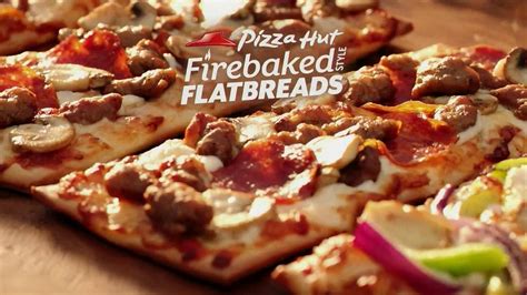 Pizza Hut Firebaked Flatbreads TV commercial