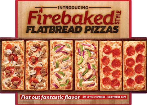 Pizza Hut Firebaked Flatbreads photo