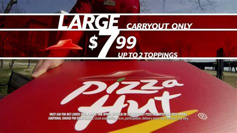 Pizza Hut TV commercial - Hut Lovers Deal
