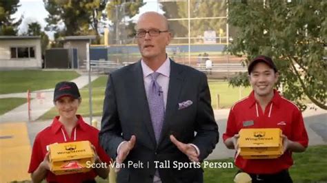 Pizza Hut WingStreet TV commercial - Rec League Softball Team Ft. Scott Van Pelt