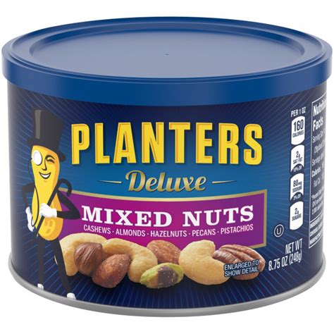 Planters Deluxe Mixed Nuts logo