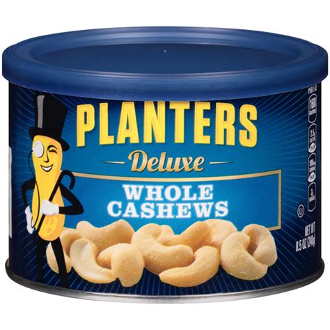 Planters Deluxe Whole Cashews logo