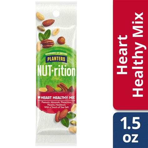 Planters NUT-rition Heart Health Mix logo