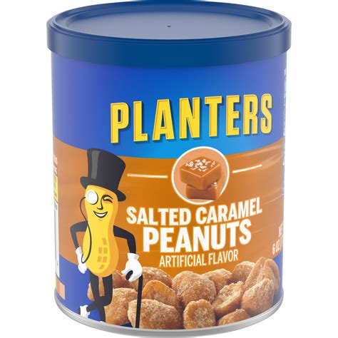 Planters Salted Caramel Peanuts logo