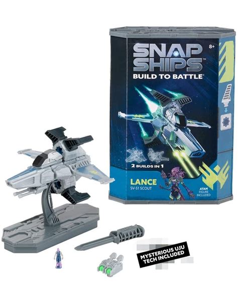 Play Monster Snap Ships Lance SV-51 Scout commercials