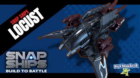 Play Monster Snap Ships Locust K.L.A.W. Stealth Craft