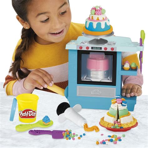 Play-Doh Kitchen Creations Rising Cake Oven Playset logo