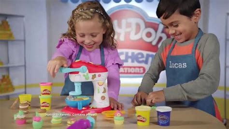 Play-Doh Kitchen Creations Spinning Treats Mixer TV Spot, 'Silly Sweets'