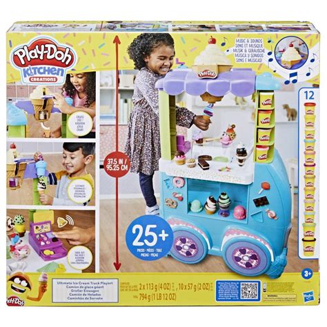 Play-Doh Kitchen Creations Ultimate Ice Cream Truck Playset logo