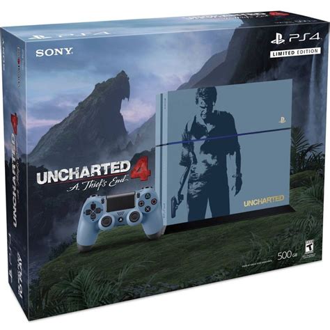 PlayStation PlayStation 4 Limited Edition Uncharted 4: A Thief's End 500GB Bundle
