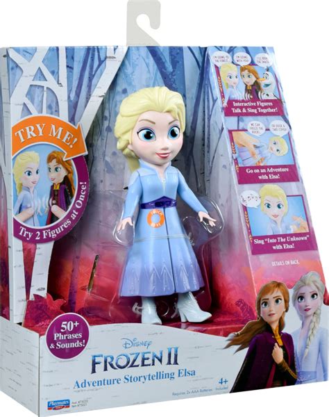 Playmates Toys Frozen II Adventure Storytelling Elsa logo