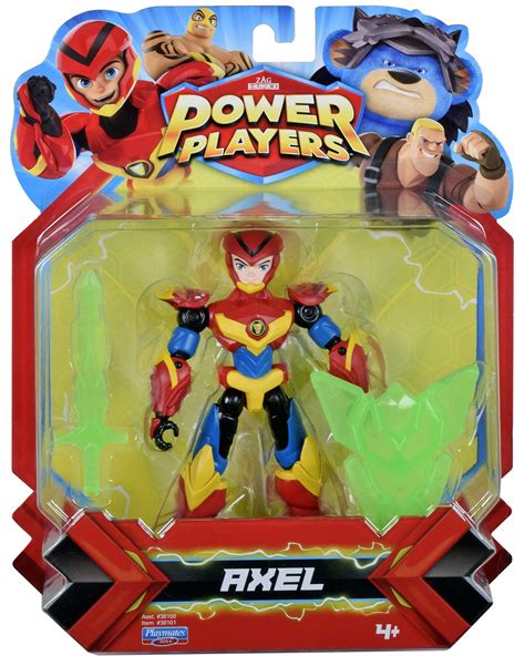 Playmates Toys Power Players Axel Action Figure logo