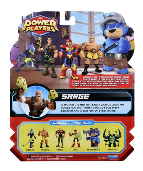 Playmates Toys Power Players Sarge Action Figure