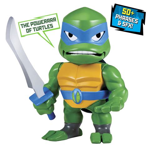 Playmates Toys Rise of the Teenage Mutant Ninja Turtles Leonardo Figure logo