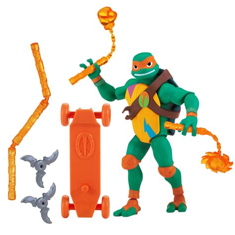 Playmates Toys Rise of the Teenage Mutant Ninja Turtles Michelangelo Figure