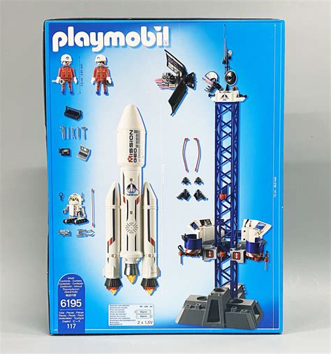 Playmobil City Action Space Rocket With Launch Site Building Set