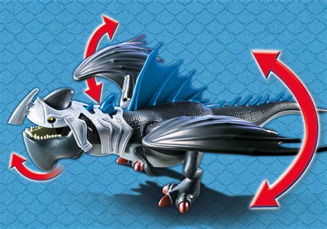 Playmobil DreamWorks Dragons Drago and Thunderclaw logo