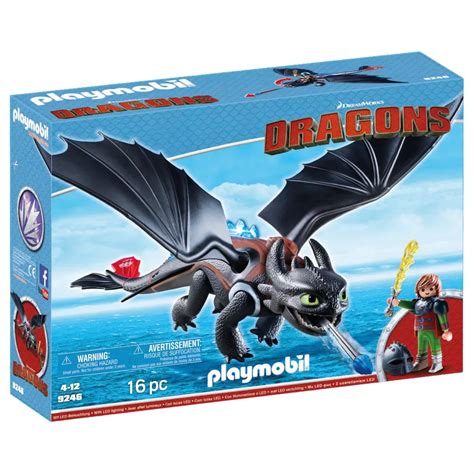 Playmobil DreamWorks Dragons Hiccup and Toothless logo