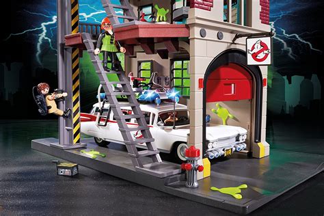 Playmobil Ghostbusters Firehouse commercials