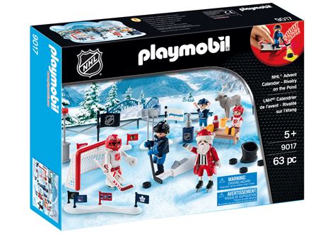 Playmobil NHL Advent Calendar - Rivalry on the Pond logo